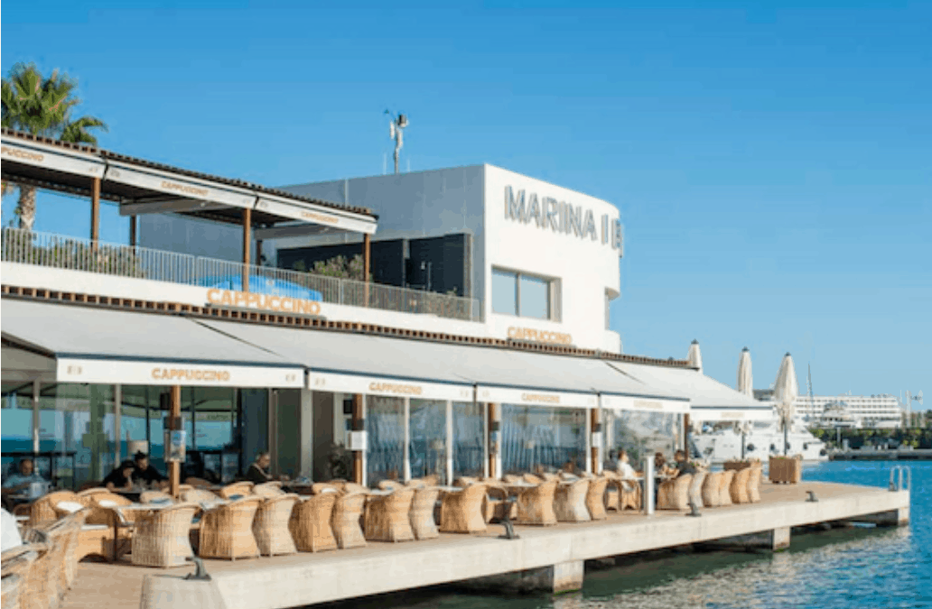 Restaurant Ibiza Cappucchino stad lunch diner