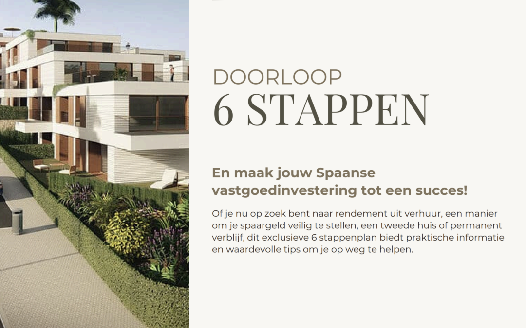 Stappenplan voor de aankoop van vastgoed in Spanje